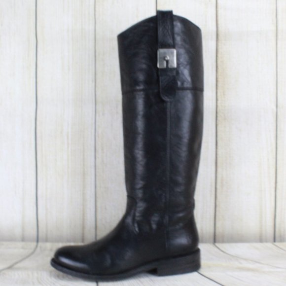 FRYE Knee High Tall Riding Boots Size 7 - Picture 2 of 10